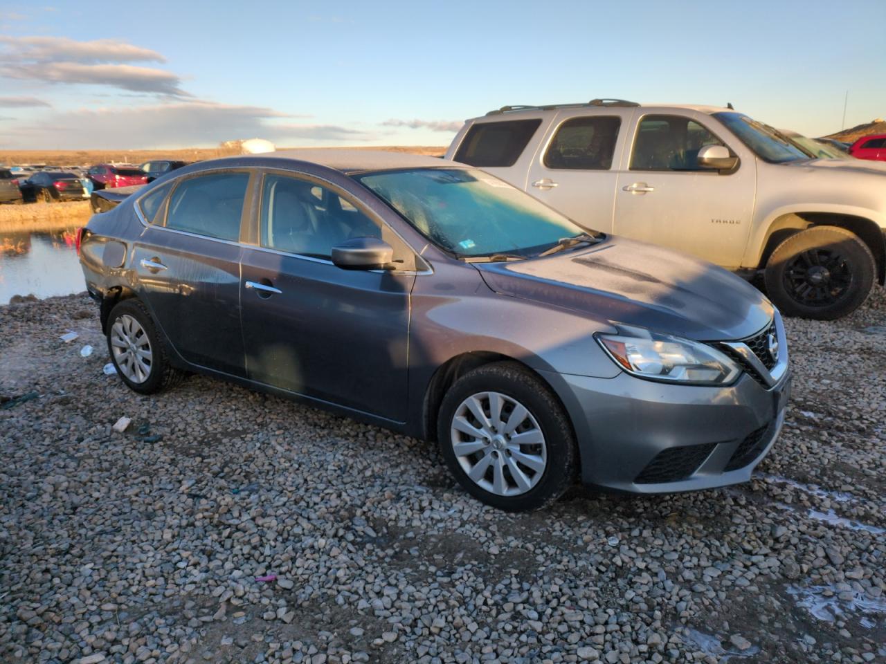 2016 Nissan Sentra VIN 3N1AB7AP5GL669013 Copart auction photo, rear end damage thumbnail 4