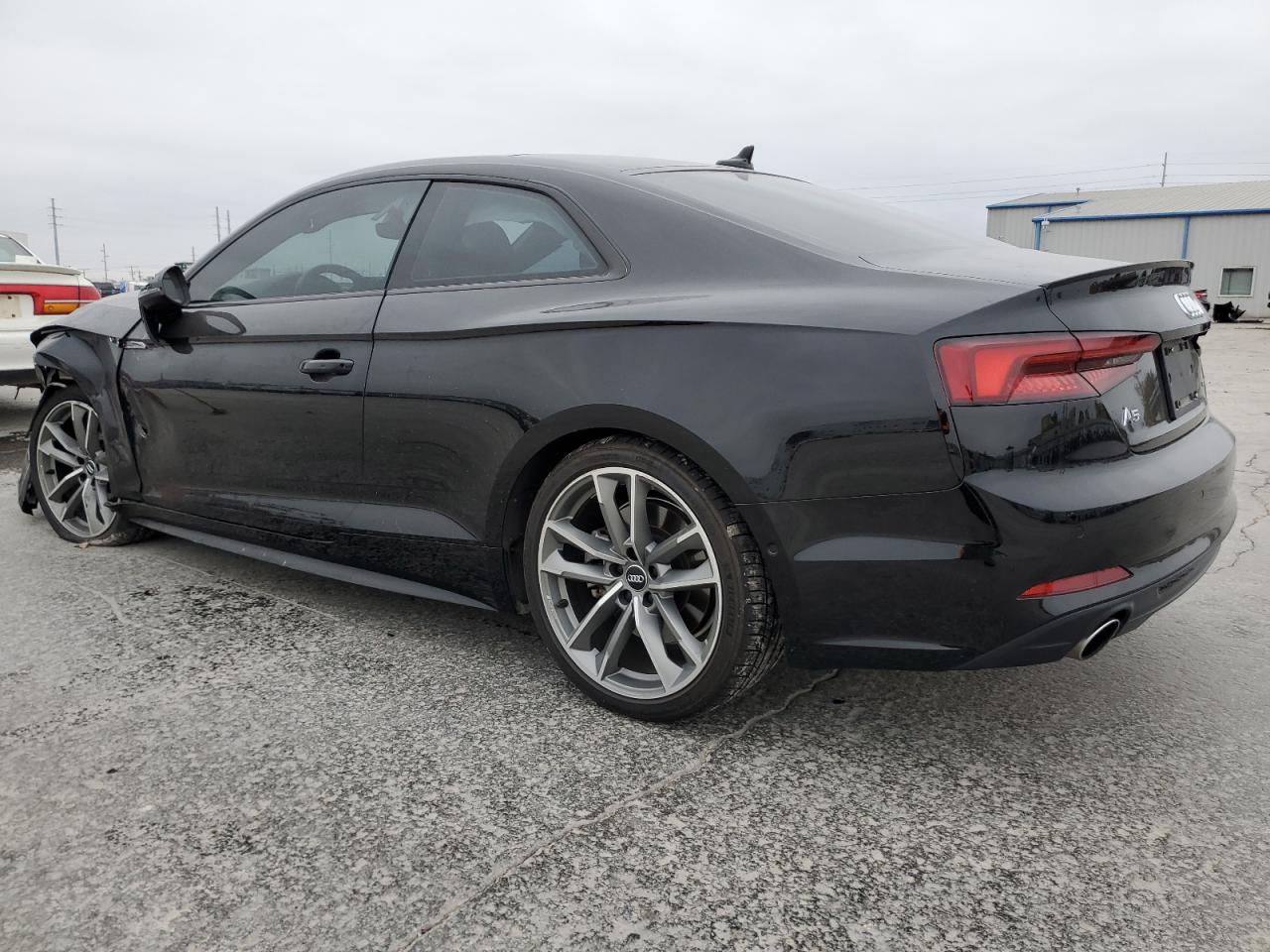 2019 Audi A5 VIN WAUUNAF58KA054443 Copart auction photo, front end / side damage thumbnail 2