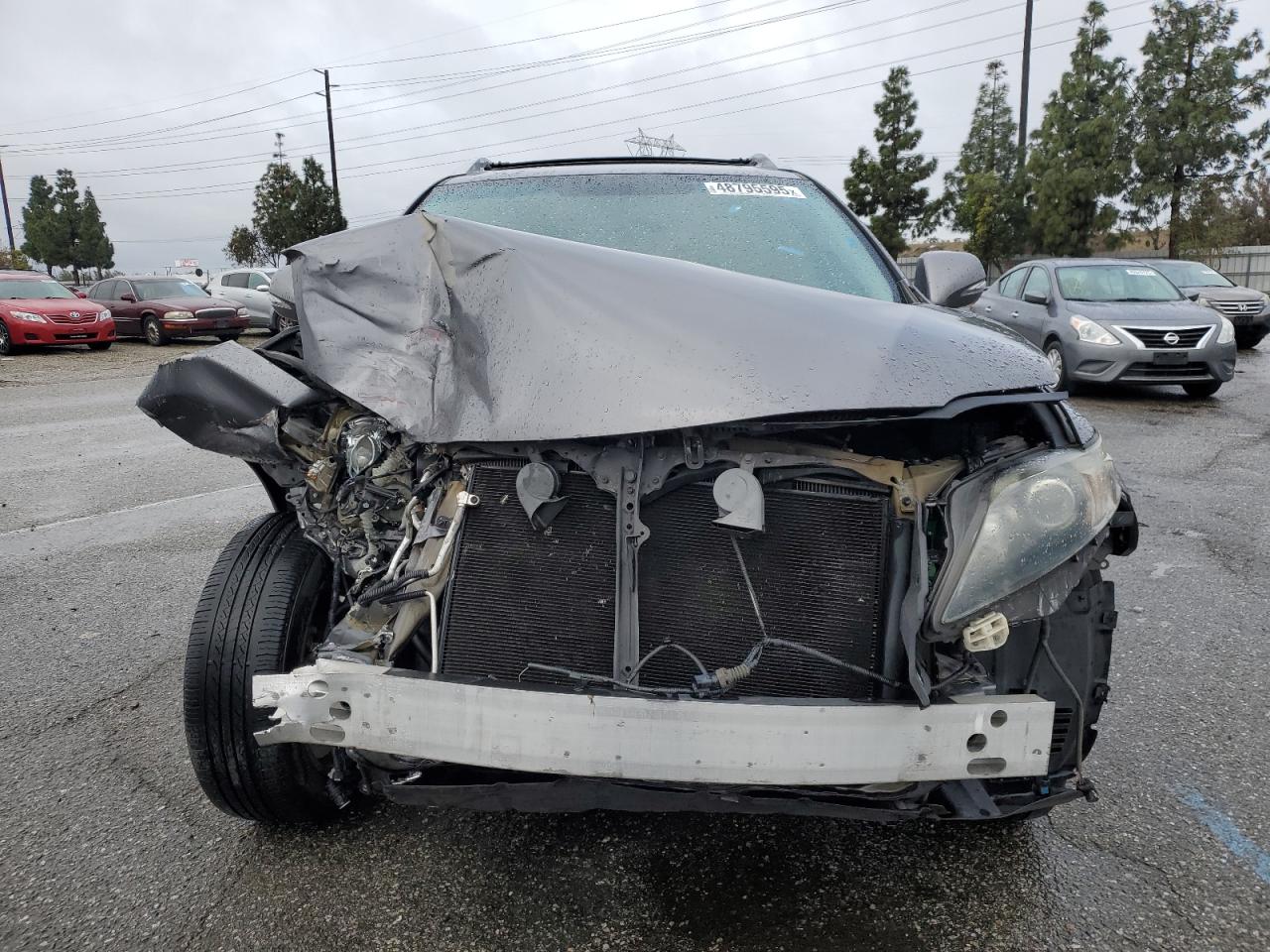 2012 Lexus RX VIN 2T2ZK1BA5CC076493 Copart auction photo, front end damage thumbnail 5