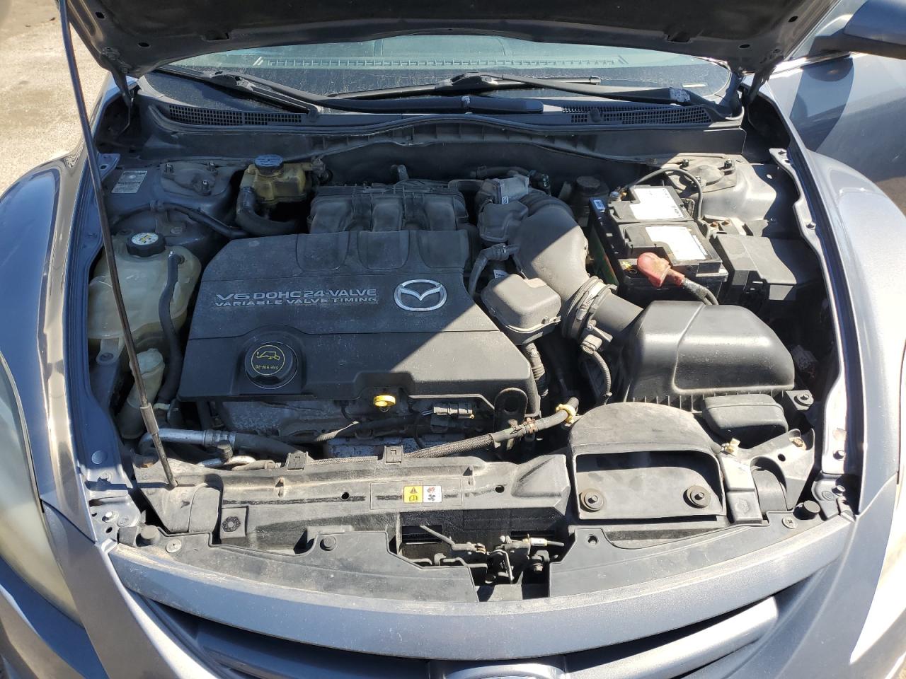 2009 Mazda 6 VIN 1YVHP82B695M33277 Copart auction photo, front end damage thumbnail 11