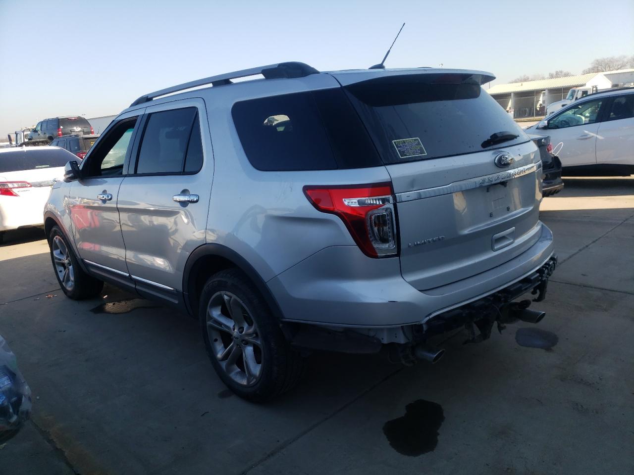 2013 Ford Explorer VIN 1FM5K8F83DGB40662 Copart auction photo, front end / rear end damage thumbnail 2