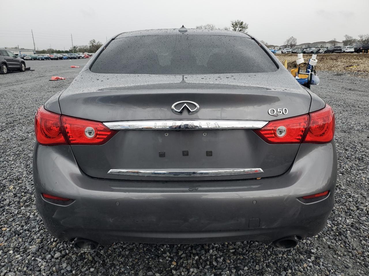 2016 Infiniti Q50 VIN JN1EV7AP7GM302628 Copart auction photo, front end / side damage thumbnail 6