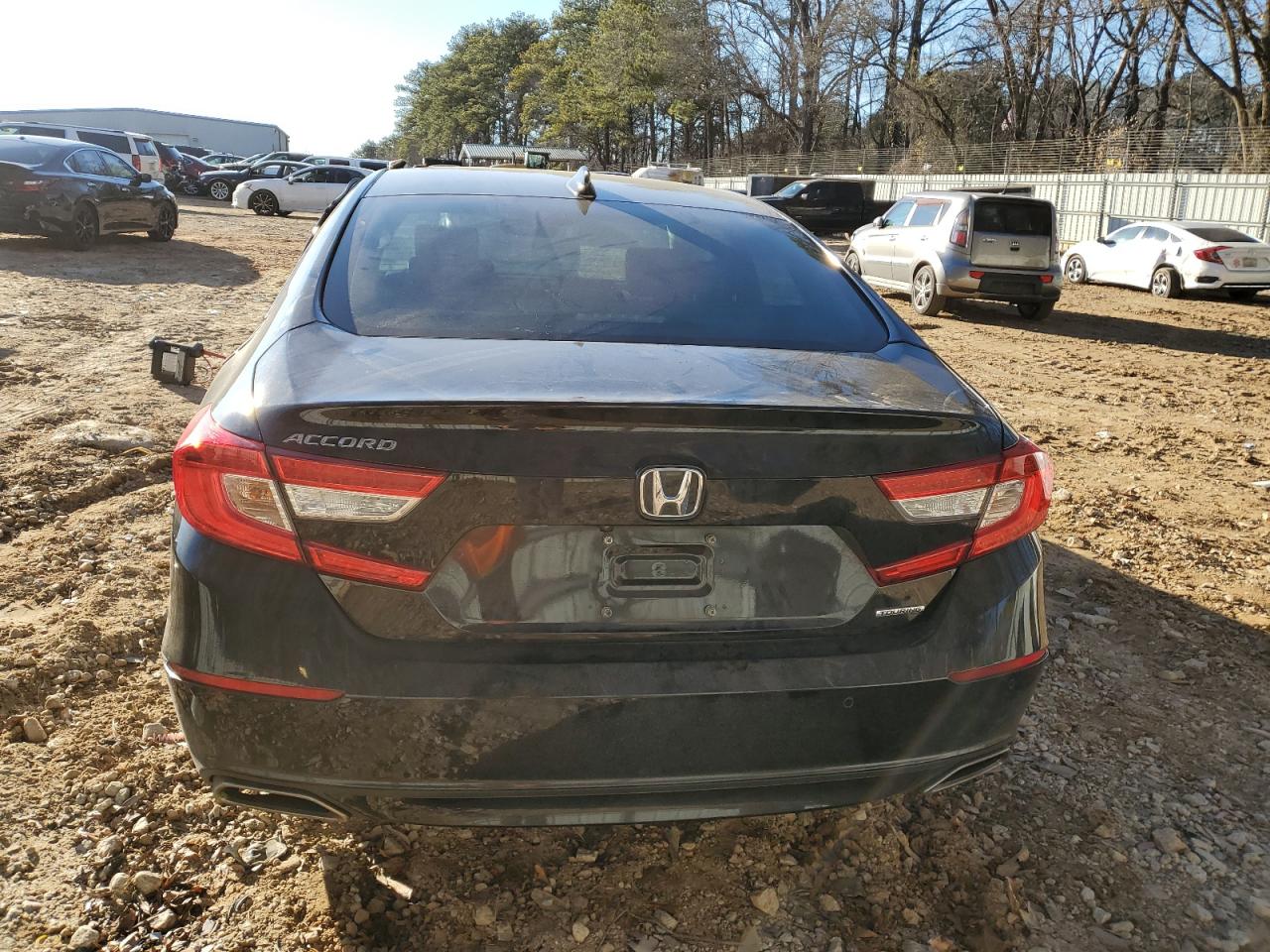 2018 Honda Accord VIN 1HGCV1F97JA103147 Copart auction photo, side damage thumbnail 6