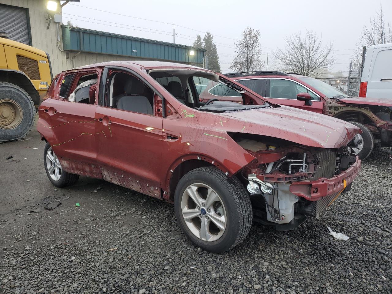 2016 Ford Escape VIN 1FMCU9G91GUA69157 Copart auction photo, front end / rear end damage thumbnail 4
