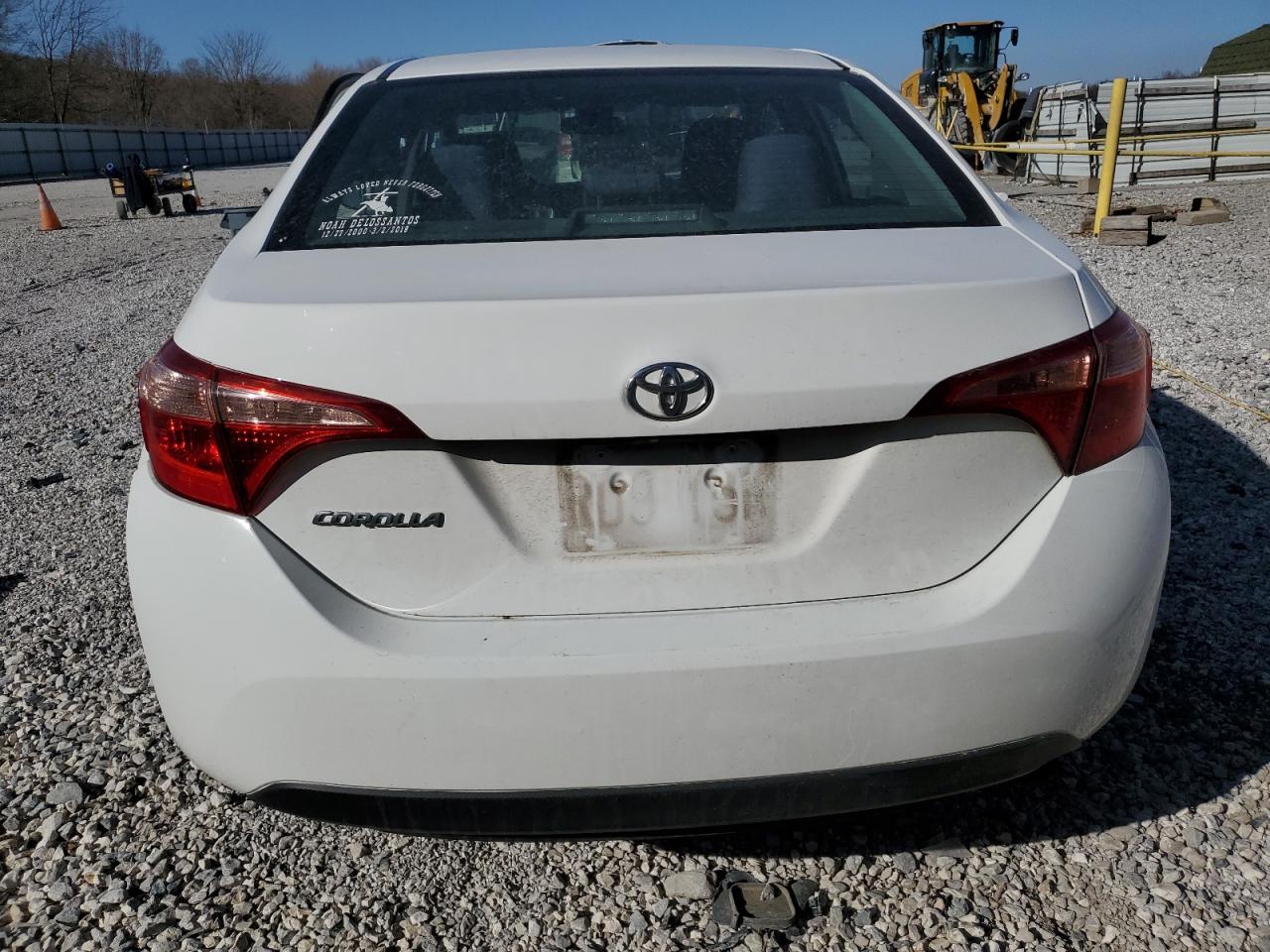 2017 Toyota Corolla VIN 5YFBURHE6HP589526 Copart auction photo, side damage thumbnail 6