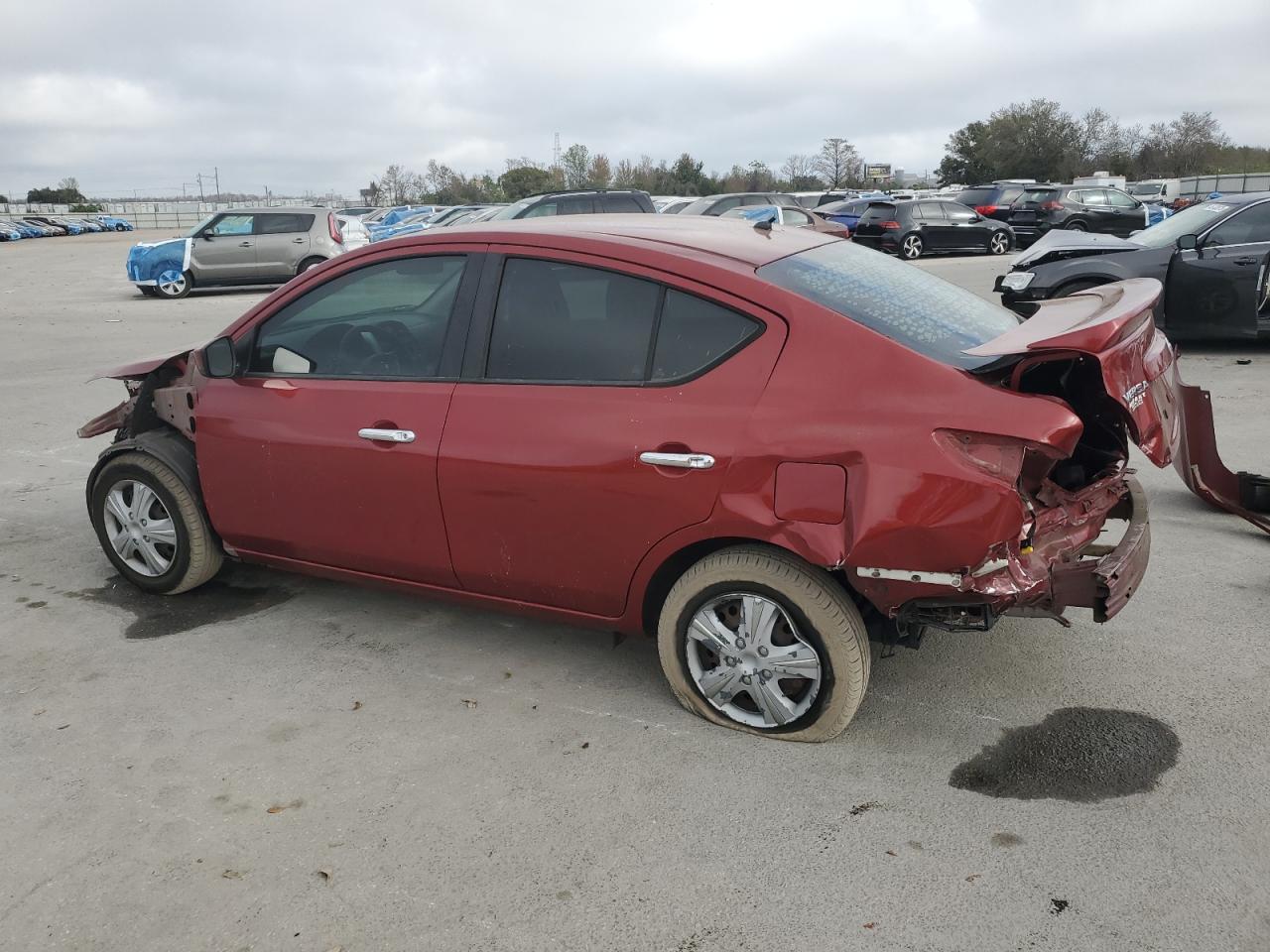2018 Nissan Versa VIN 3N1CN7AP4JK410364 Copart auction photo, rear end / front end damage thumbnail 2