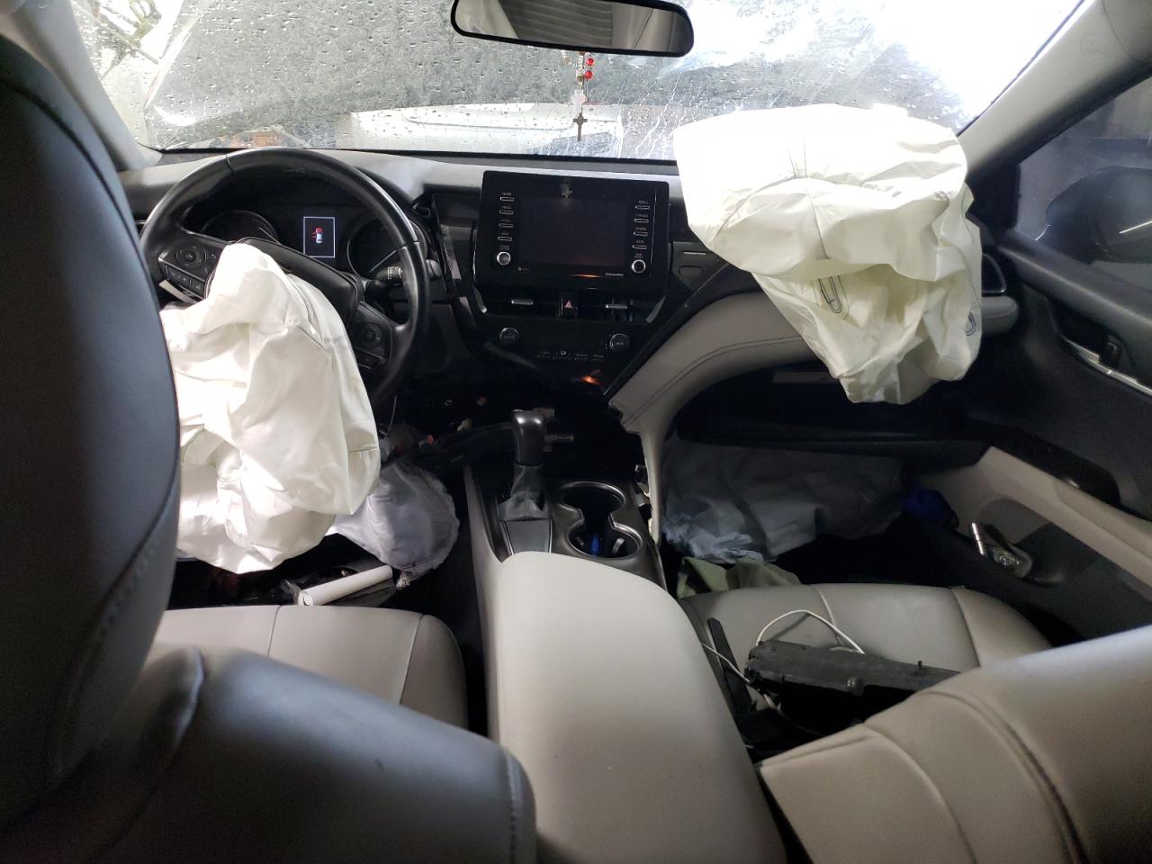 2021 Toyota Camry VIN 4T1G11AK8MU522838 Copart auction photo, front end / side damage thumbnail 8