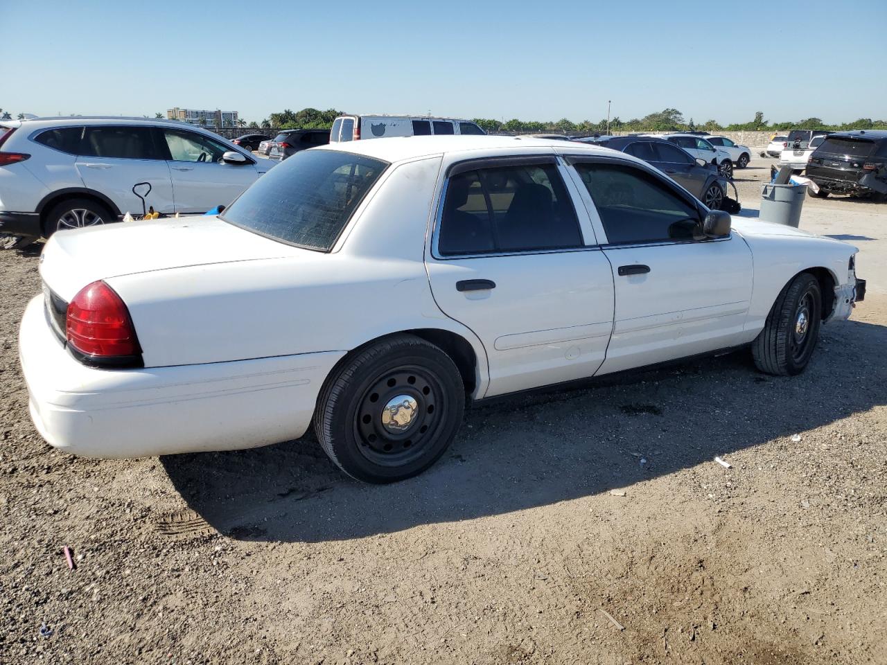 2008 Ford Crown Victoria VIN 2FAFP71V58X162914 Copart auction photo, front end damage thumbnail 3