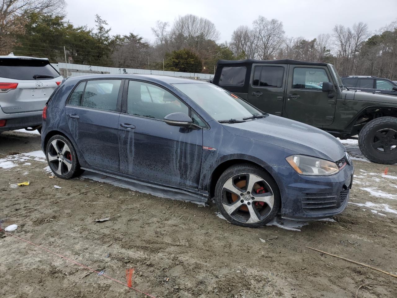 2015 Volkswagen GTI VIN 3VW4T7AU5FM086945 Copart auction photo, mechanical / rear end damage thumbnail 4