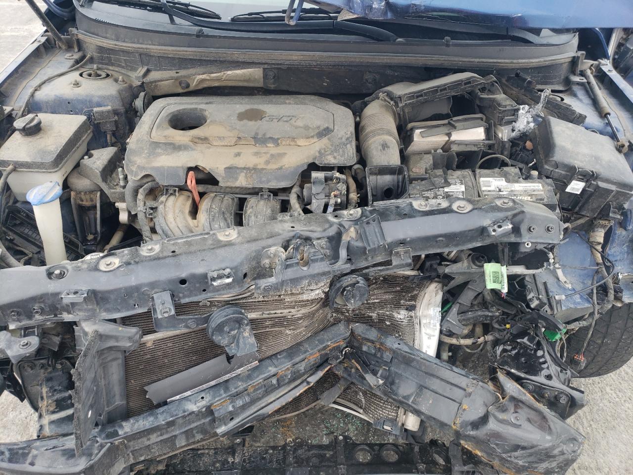 2017 Hyundai Sonata VIN 5NPE34AF6HH481278 Copart auction photo, front end damage thumbnail 12