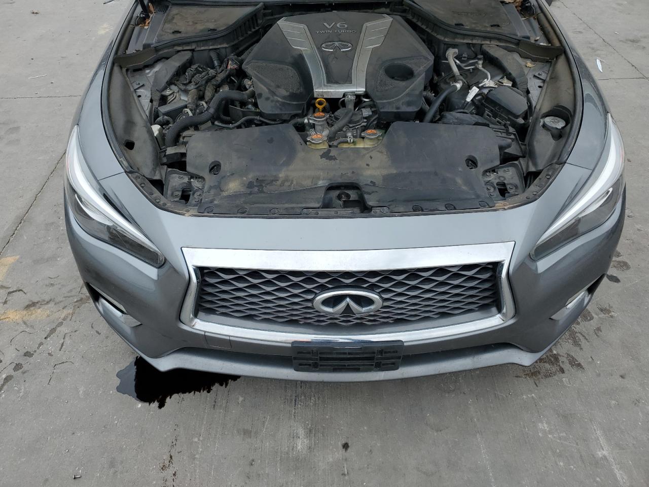 2018 Infiniti Q50 VIN JN1EV7AP1JM351377 Copart auction photo, side damage thumbnail 12
