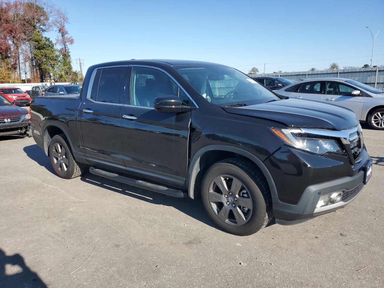 2020 Honda Ridgeline VIN 5FPYK3F72LB015339 Copart auction photo, front end damage thumbnail 4