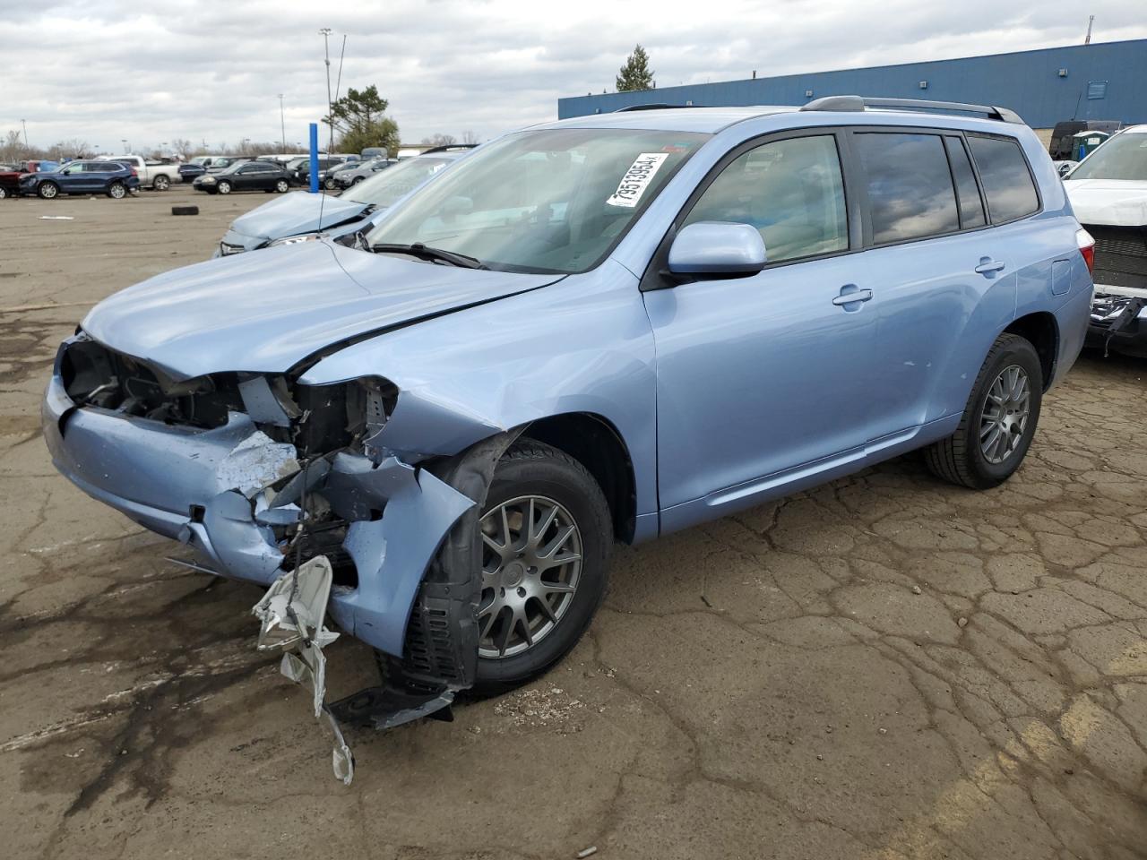 2010 Toyota Highlander VIN 5TDZA3EH3AS006247