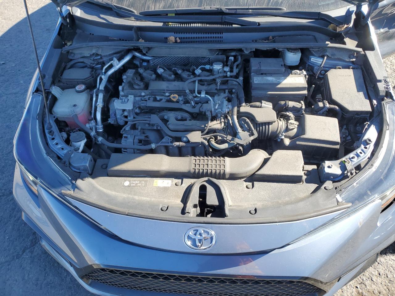 2020 Toyota Corolla VIN 5YFP4RCE4LP018574 Copart auction photo, front end / side damage thumbnail 11