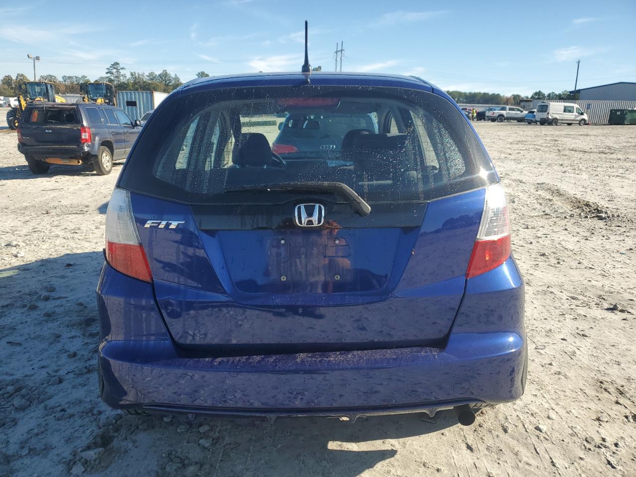 2012 Honda Fit VIN JHMGE8H31CC026685 Copart auction photo, side / rear end damage thumbnail 6