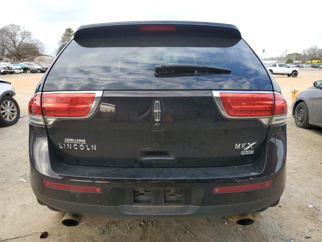 2013 Lincoln MKX VIN 2LMDJ8JK3DBL15327 Copart auction photo, front end / side damage thumbnail 6