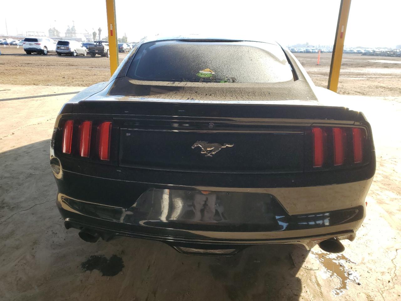 2015 Ford Mustang VIN 1FA6P8TH3F5413974 Copart auction photo, front end / side damage thumbnail 6