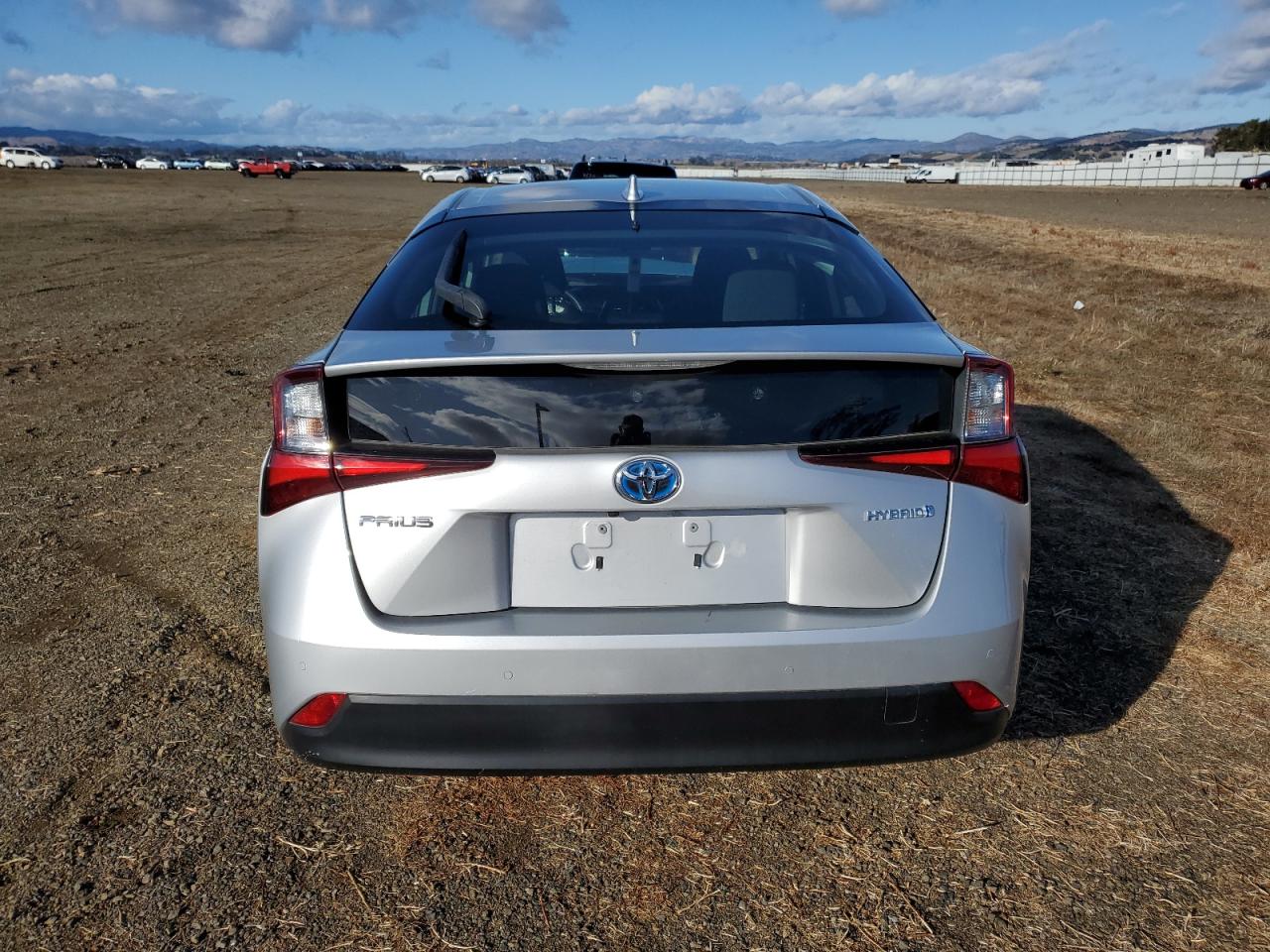 2019 Toyota Prius VIN JTDKARFU4K3101824 Copart auction photo, front end damage thumbnail 6