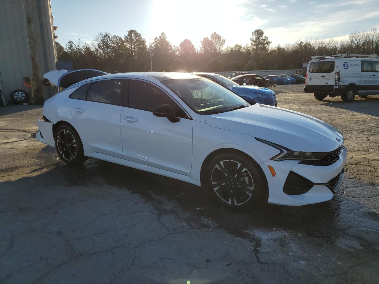 2021 KIA K5 VIN 5XXG64J28MG056552 Copart auction photo, rear end damage thumbnail 4