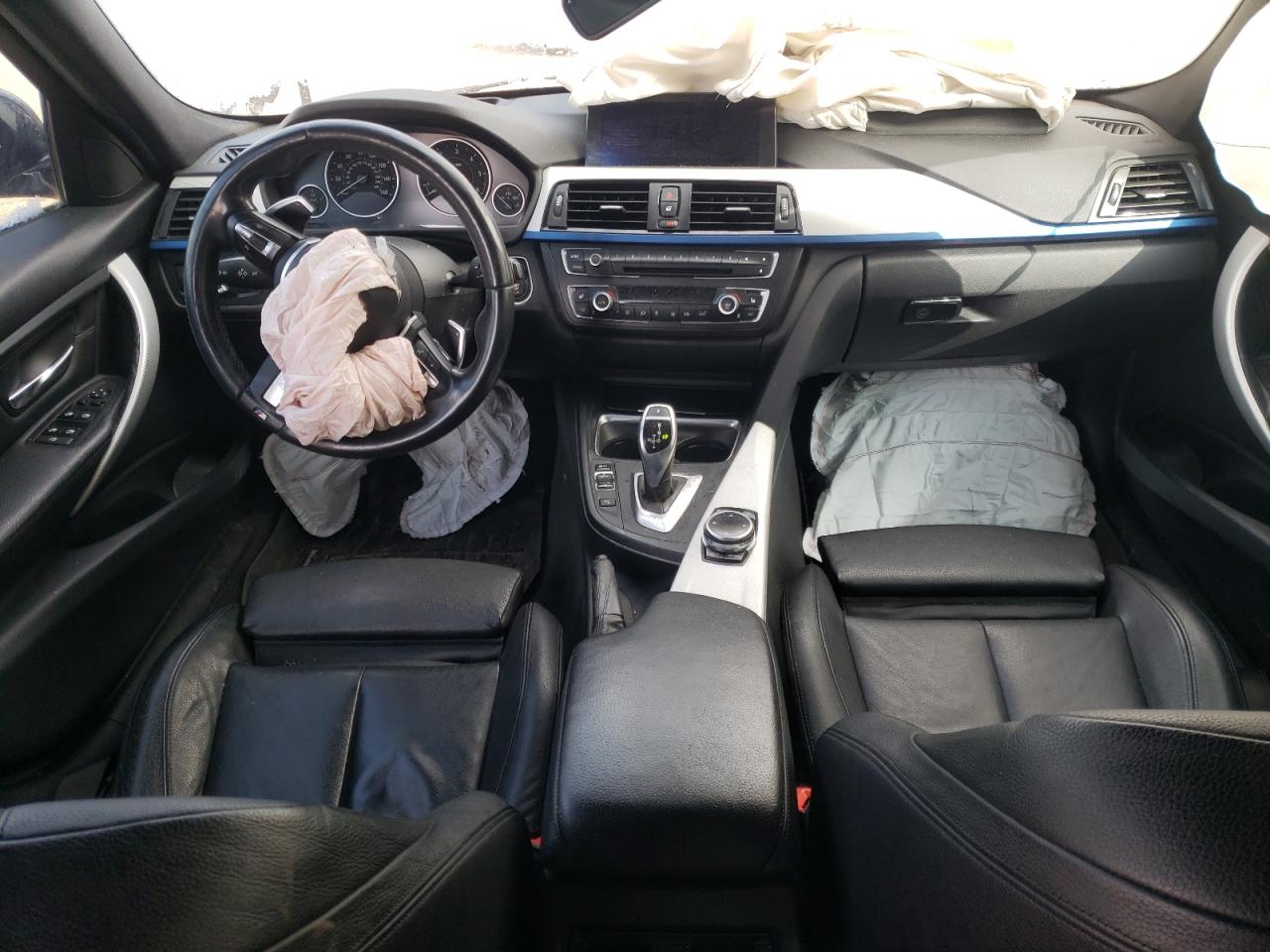 2014 BMW 3er VIN WBA3K5C55EK300136 Copart auction photo, front end damage thumbnail 8