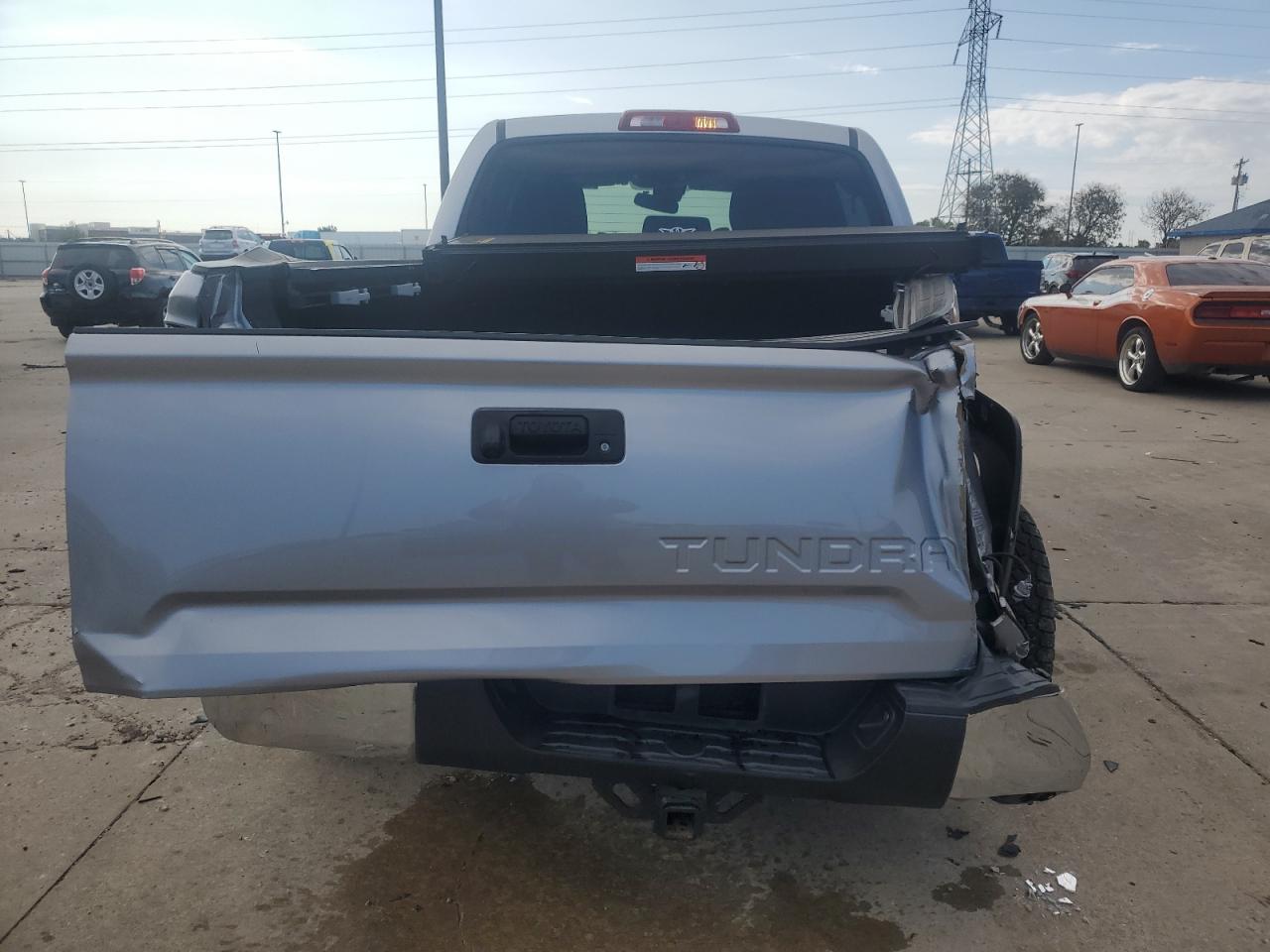 2018 Toyota Tundra VIN 5TFDY5F12JX682850 Copart auction photo, all over damage thumbnail 6