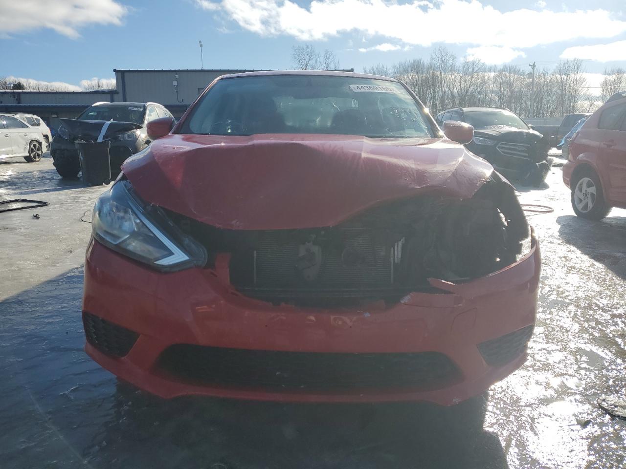 2017 Nissan Sentra VIN 3N1AB7AP6HY405772 Copart auction photo, front end damage thumbnail 5