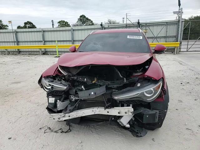 2019 Alfa Romeo Stelvio VIN ZASPAKBN7K7C43581 Copart auction photo, front end / minor dent/scratches damage thumbnail 11