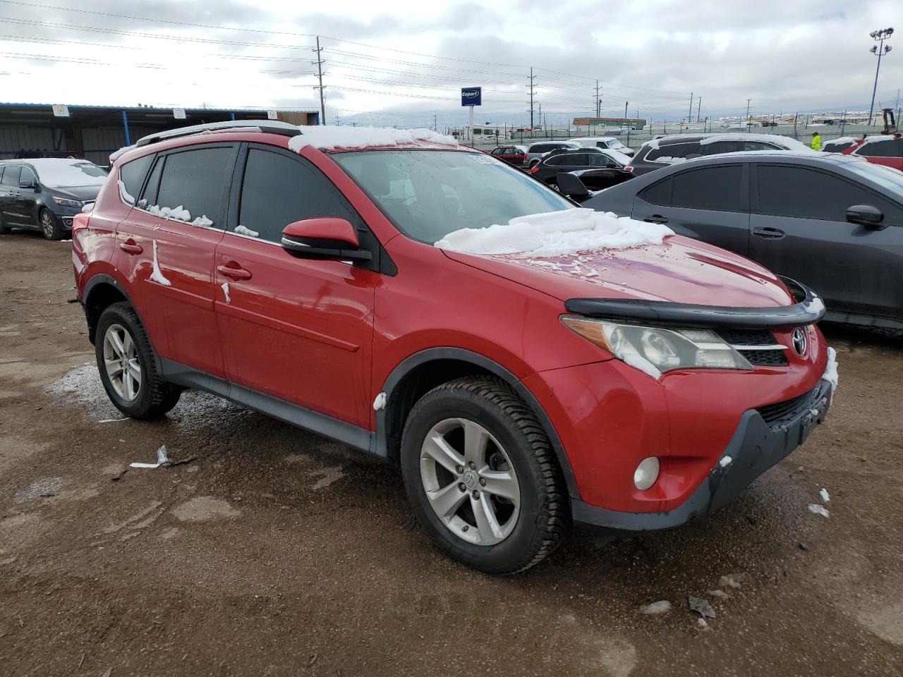 2013 Toyota RAV 4 VIN 2T3RFREV8DW079787 Copart auction photo, rear end / side damage thumbnail 4