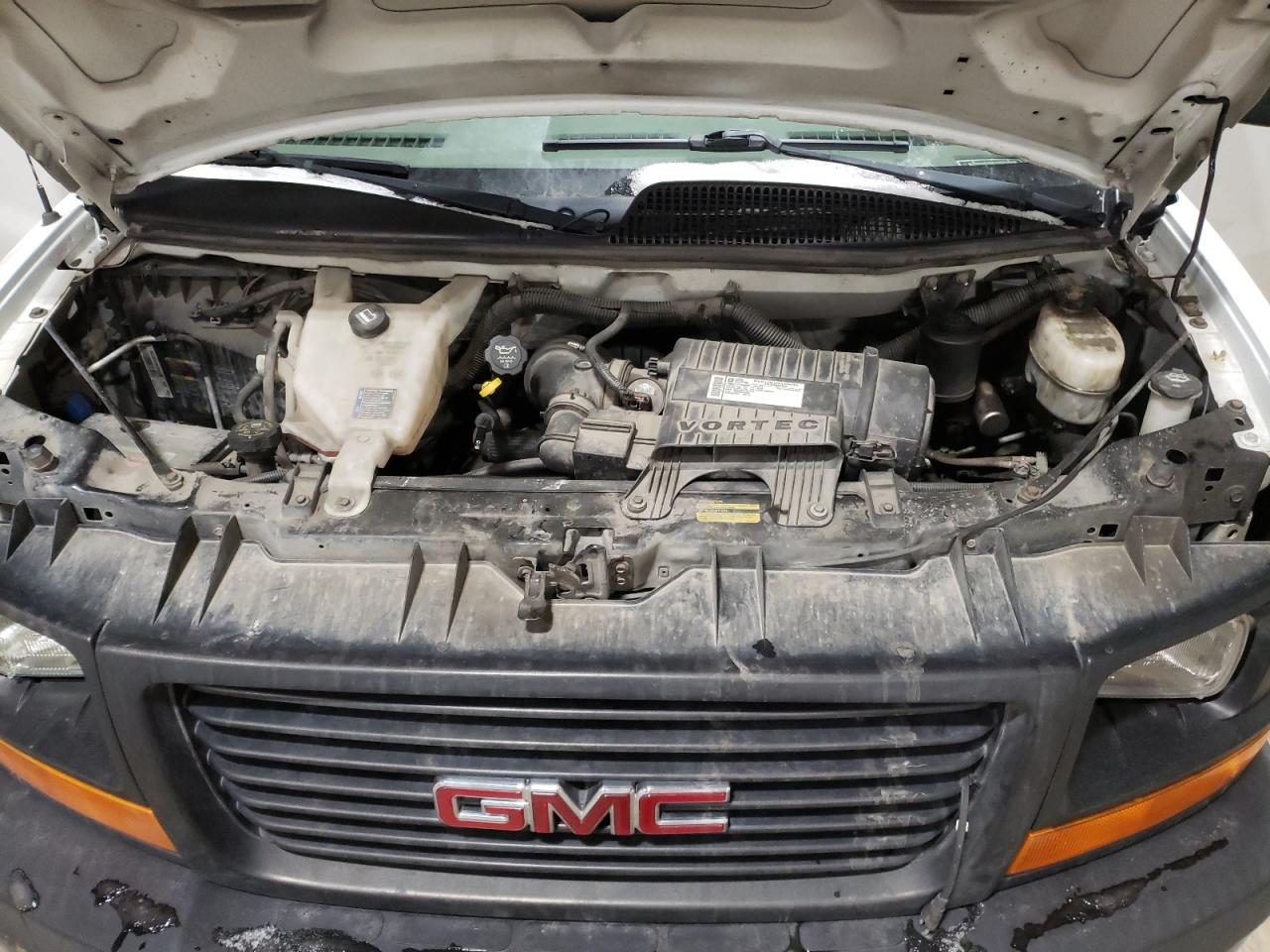 2009 GMC Savana VIN 1GTFH154791110782 Copart auction photo, rear end damage thumbnail 12