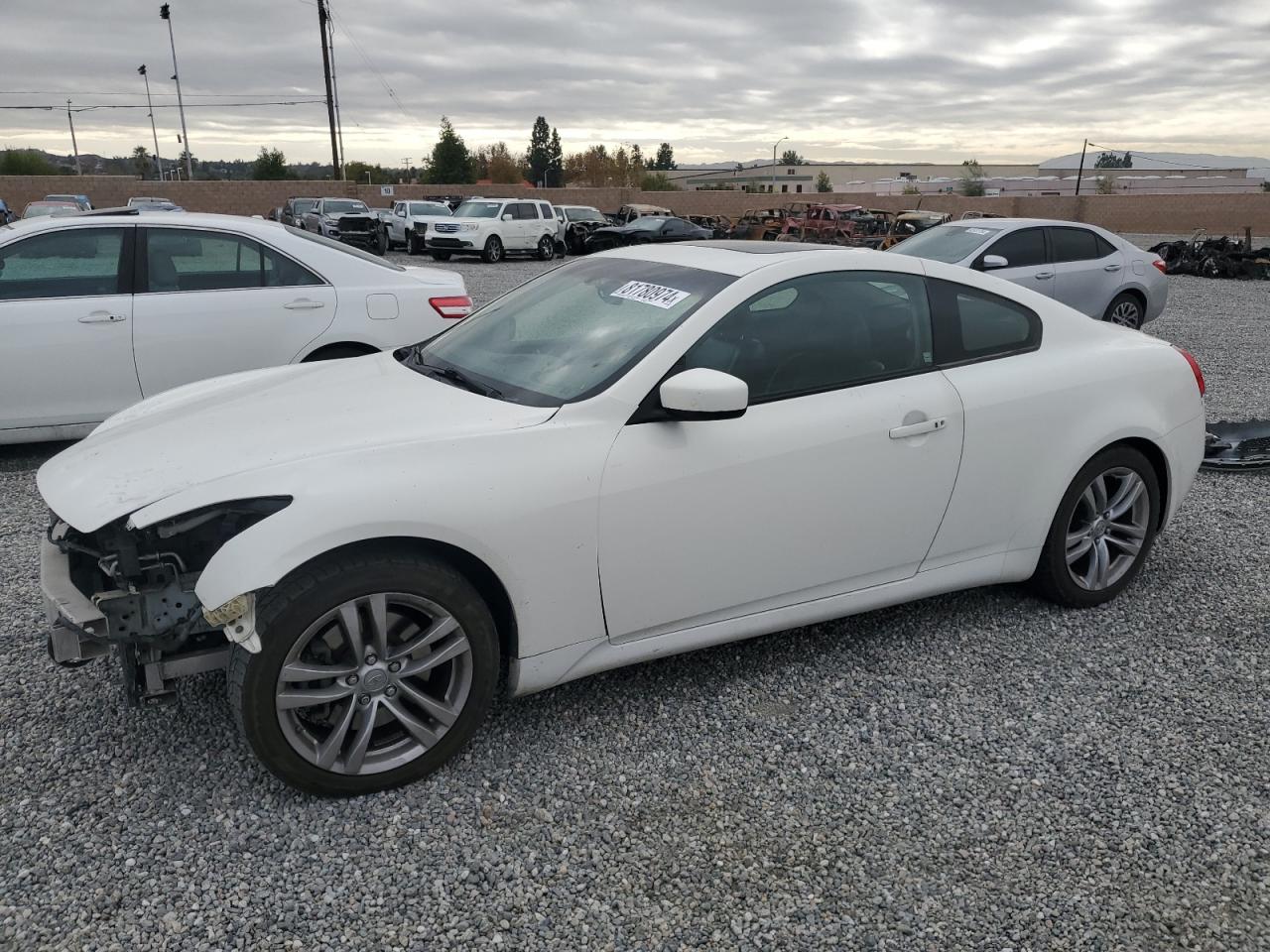 2009 Infiniti G VIN JNKCV64E39M600443