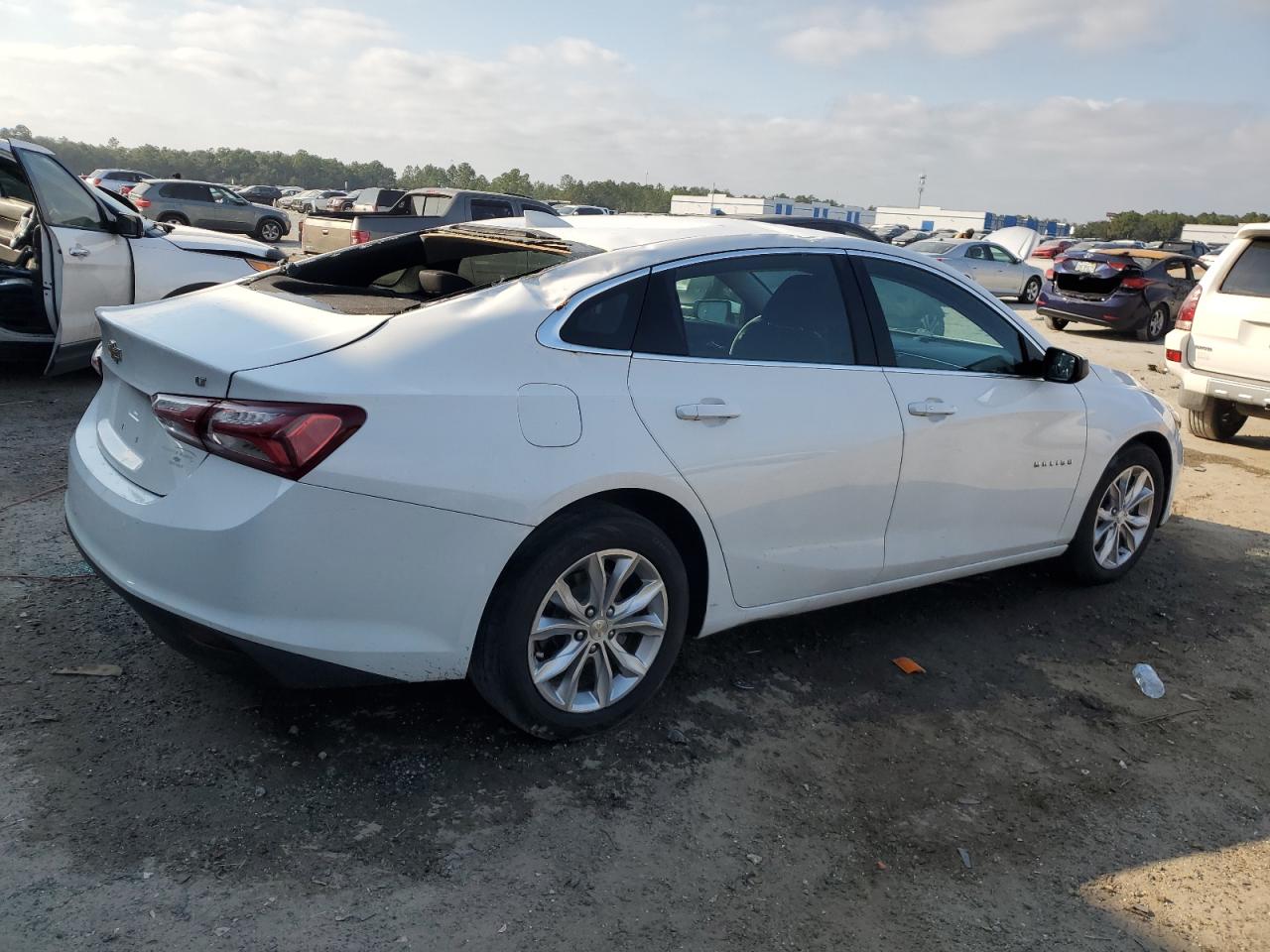 2020 Chevrolet Malibu VIN 1G1ZD5ST2LF094344 Copart auction photo, top/roof / minor dent/scratches damage thumbnail 3