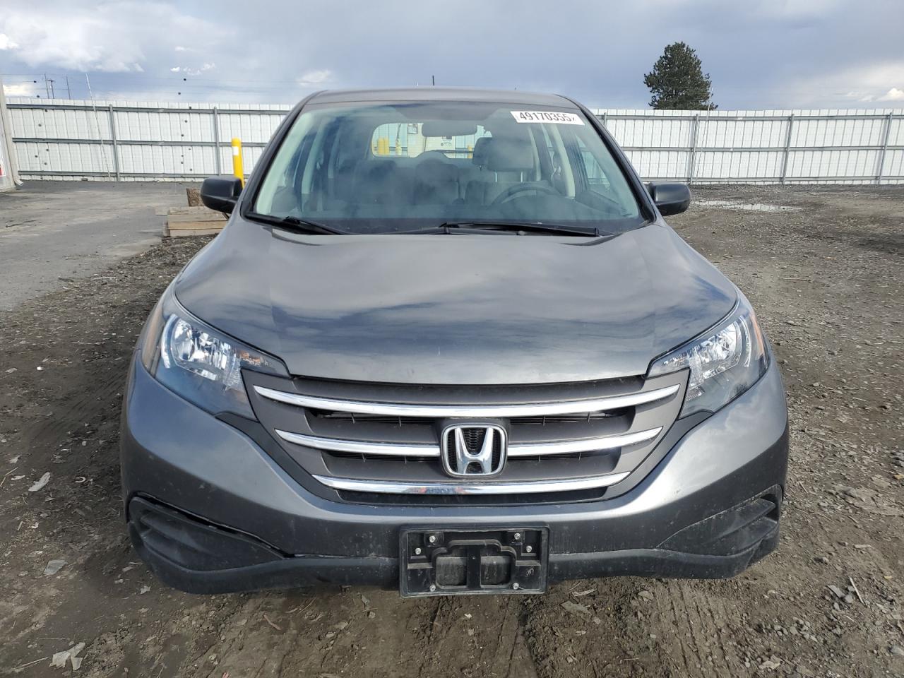 2014 Honda CR-V VIN 5J6RM4H38EL111798 Copart auction photo, side / front end damage thumbnail 5