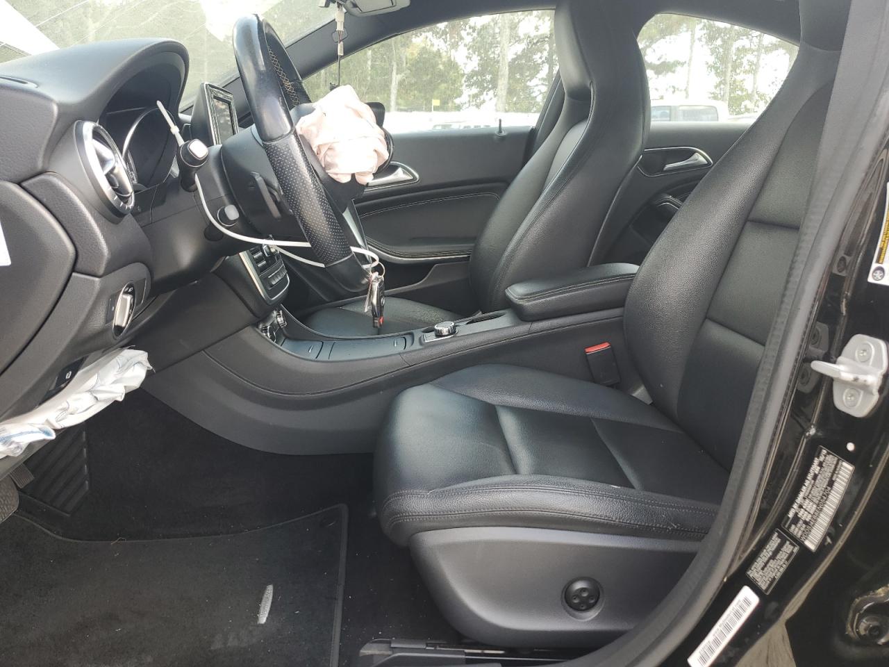 2014 Mercedes-Benz CLA-klasse VIN WDDSJ4EB8EN054704 Copart auction photo, front end / side damage thumbnail 7