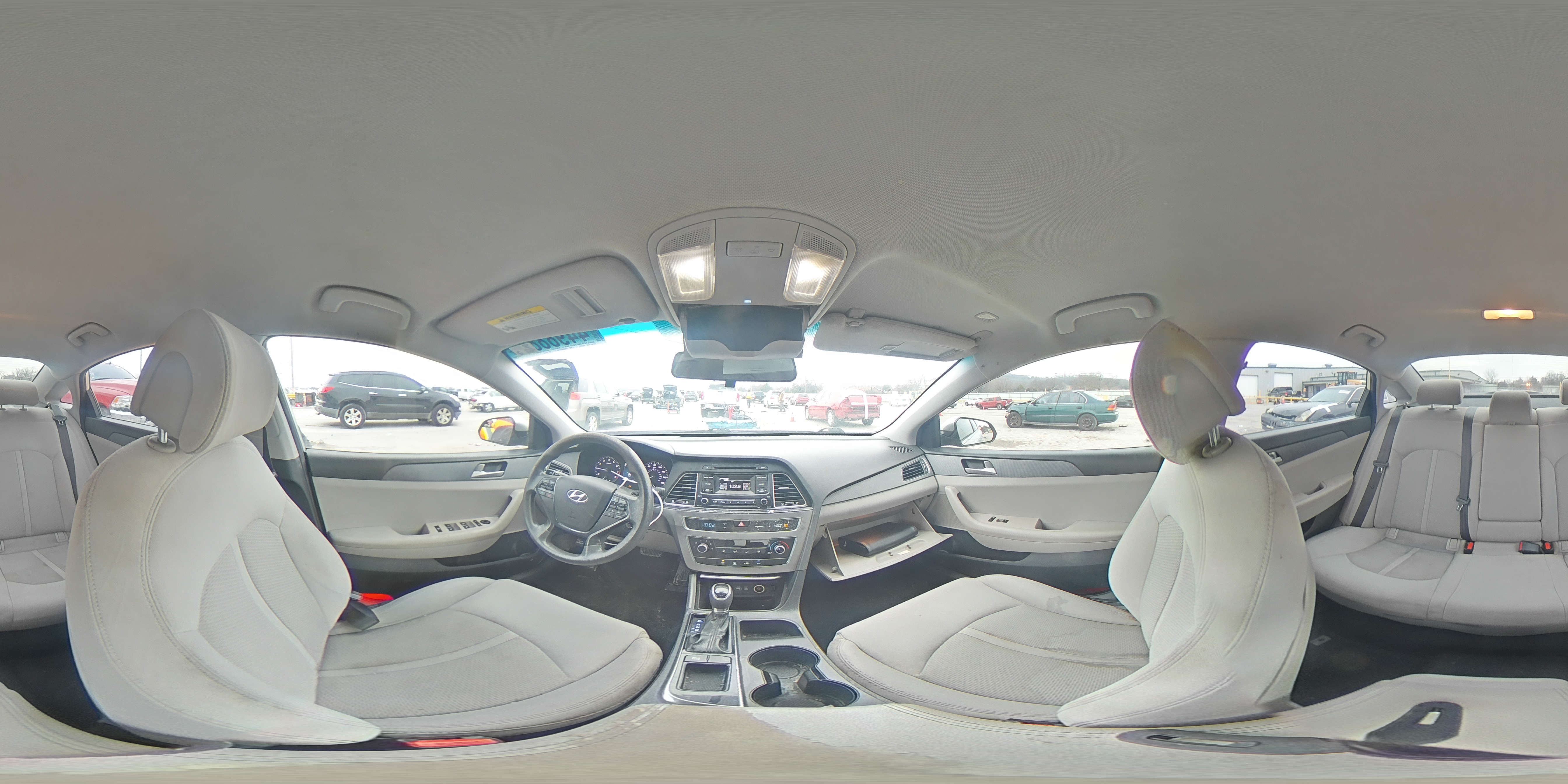 2017 Hyundai Sonata VIN 5NPE24AF5HH531459 Copart auction photo, front end damage thumbnail 13