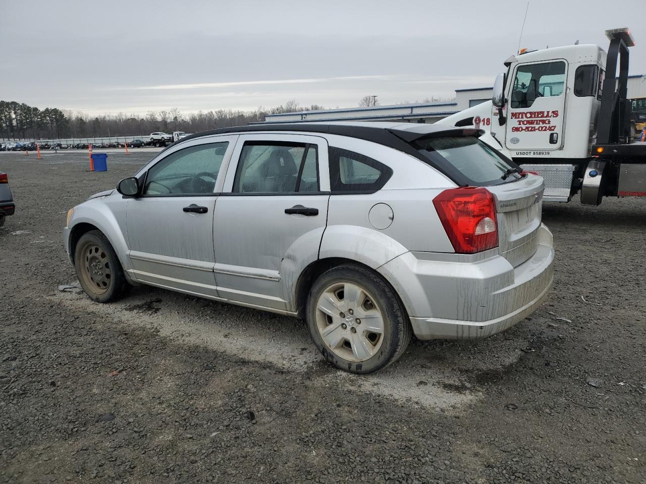 2007 Dodge Caliber VIN 1B3HB48B77D510652 Copart auction photo, burn / front end damage thumbnail 2