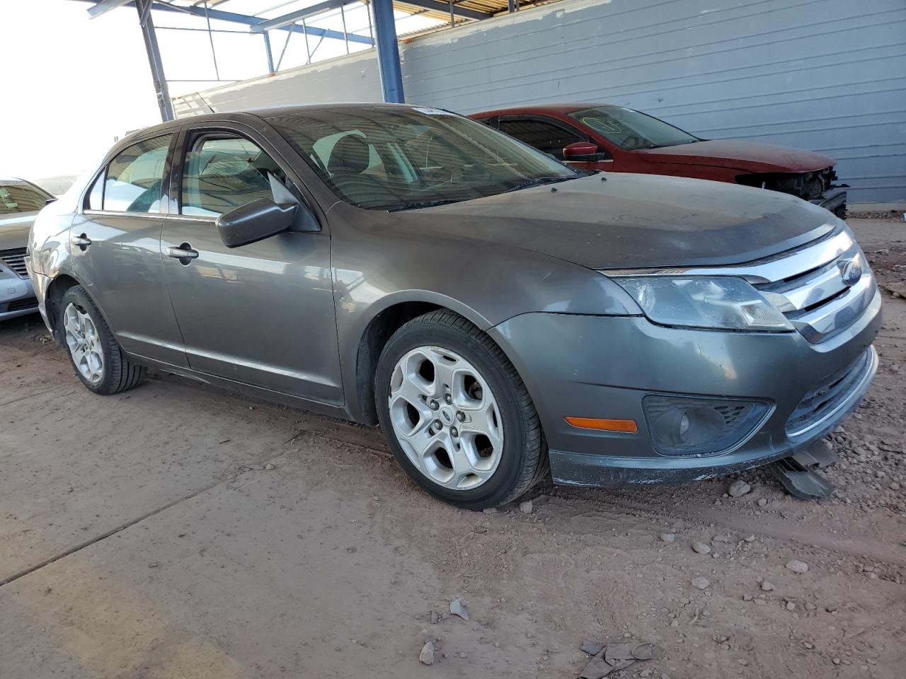 2010 Ford Fusion VIN 3FAHP0HA8AR218528 Copart auction photo, rear end / front end damage thumbnail 4
