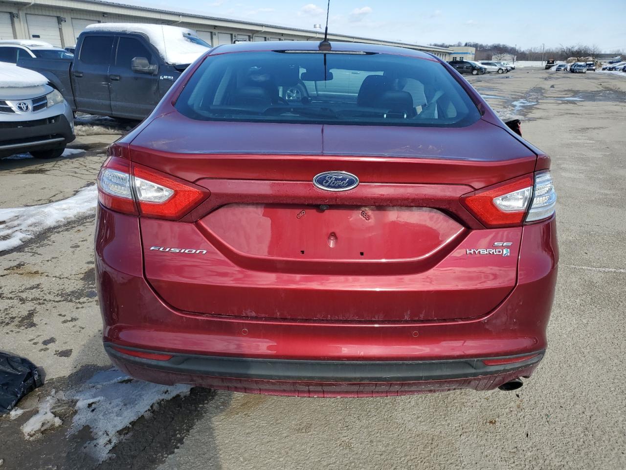 2014 Ford Fusion VIN 3FA6P0LU6ER282839 Copart auction photo, all over damage thumbnail 6