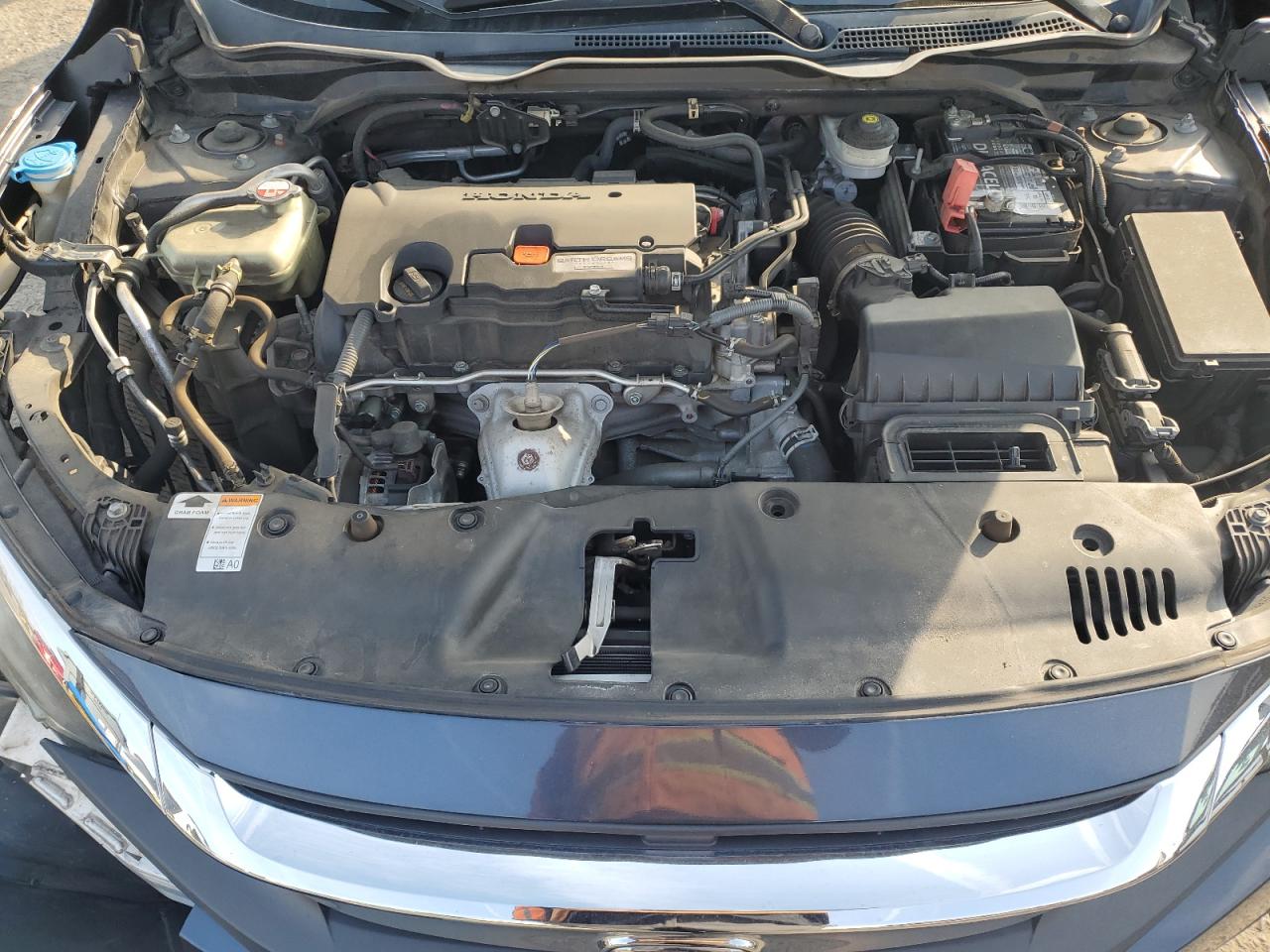 2016 Honda Civic VIN 19XFC2F70GE236490 Copart auction photo, front end damage thumbnail 11