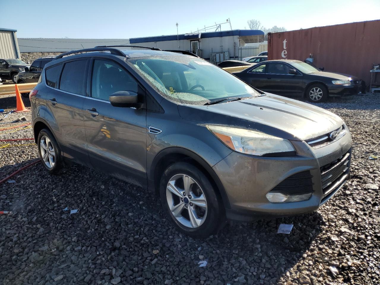 2014 Ford Escape VIN 1FMCU9GX5EUC10971 Copart auction photo, side / rear end damage thumbnail 4