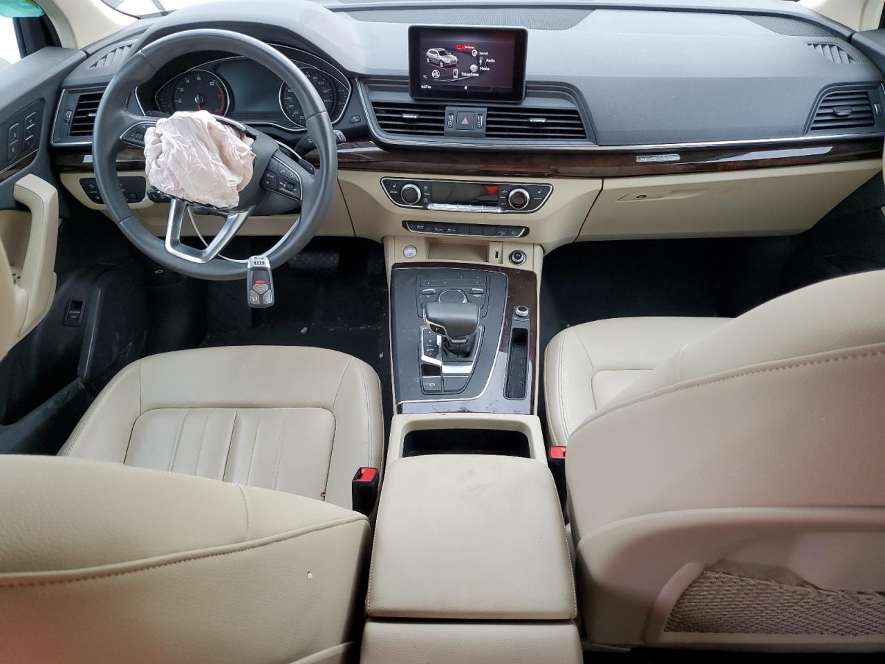 2019 Audi Q5 VIN WA1ANAFY1K2099874 Copart auction photo, front end damage thumbnail 8