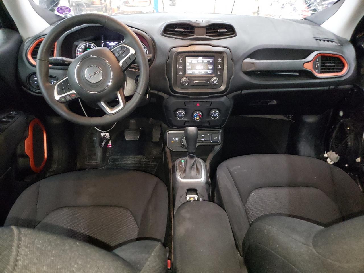 2020 Jeep Renegade VIN ZACNJBAB7LPL43205 Copart auction photo, front end / side damage thumbnail 8