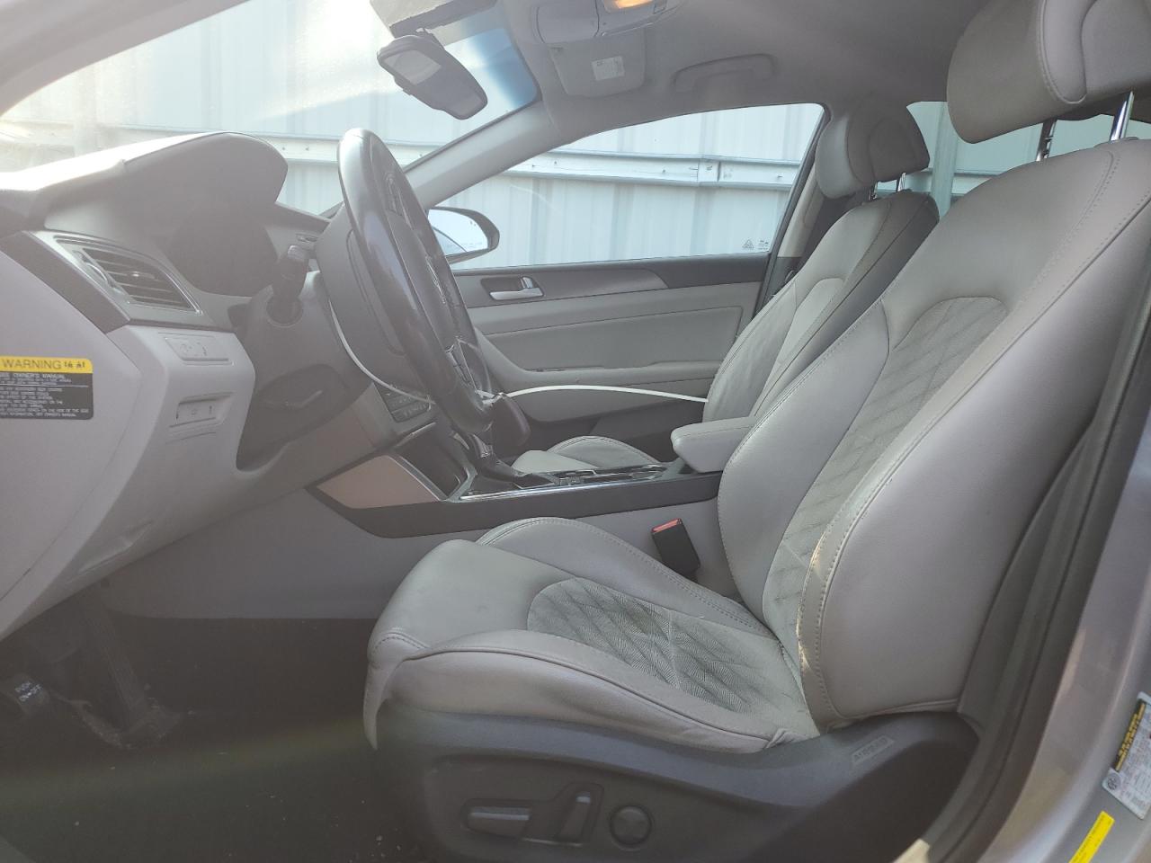 2016 Hyundai Sonata VIN 5NPE34AF1GH315202 Copart auction photo, front end / side damage thumbnail 7