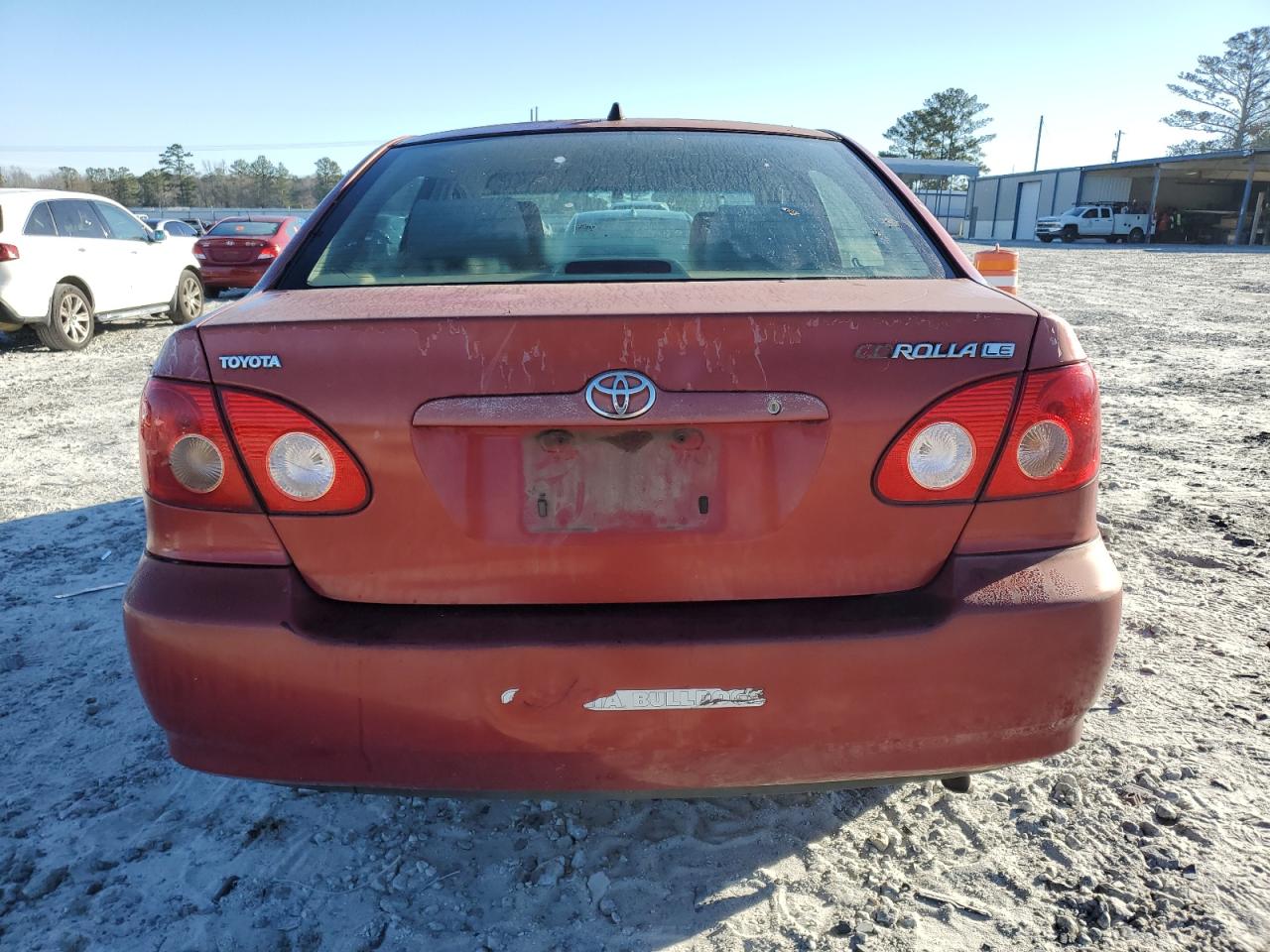 2005 Toyota Corolla VIN JTDBR32E352064506 Copart auction photo, front end / side damage thumbnail 6