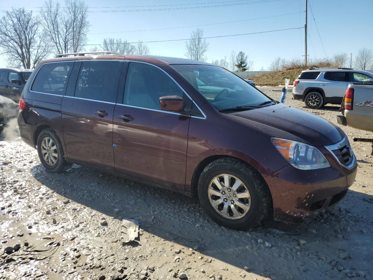 2010 Honda Odyssey VIN 5FNRL3H68AB082331 Copart auction photo, rear end damage thumbnail 4