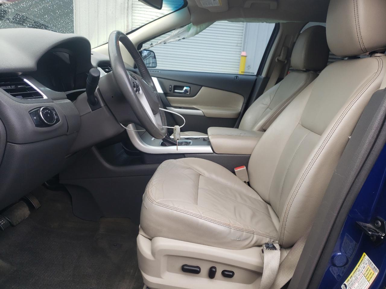 2013 Ford Edge VIN 2FMDK3JC0DBB62961 Copart auction photo, side / rear end damage thumbnail 7