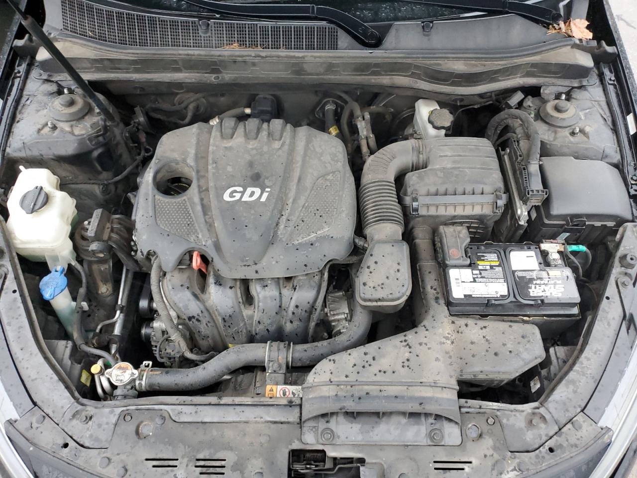 2015 KIA Optima VIN 5XXGN4A72FG498101 Copart auction photo, side / front end damage thumbnail 13