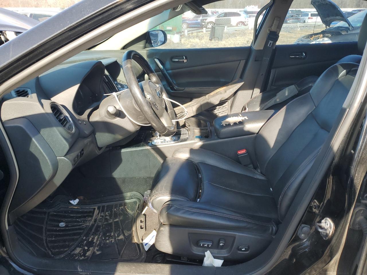2010 Nissan Maxima VIN 1N4AA5AP9AC858213 Copart auction photo, front end / side damage thumbnail 7