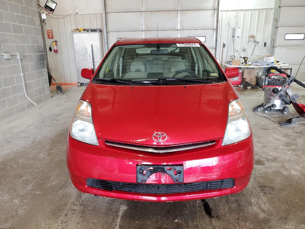 2008 Toyota Prius VIN JTDKB20U187777551 Copart auction photo, rear end / side damage thumbnail 5