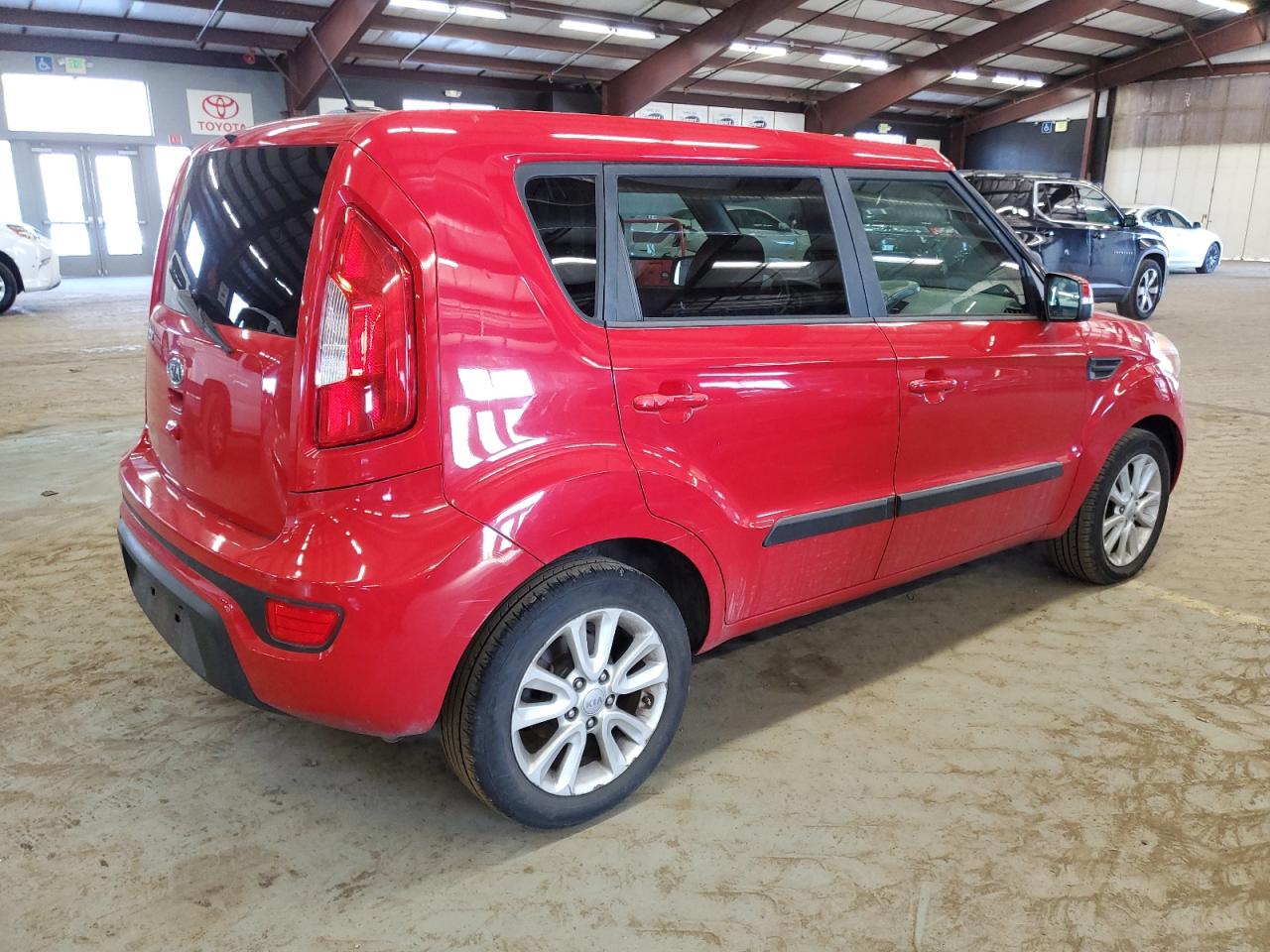 2012 KIA Soul VIN KNDJT2A67C7403771 Copart auction photo, minor dent/scratches damage thumbnail 3