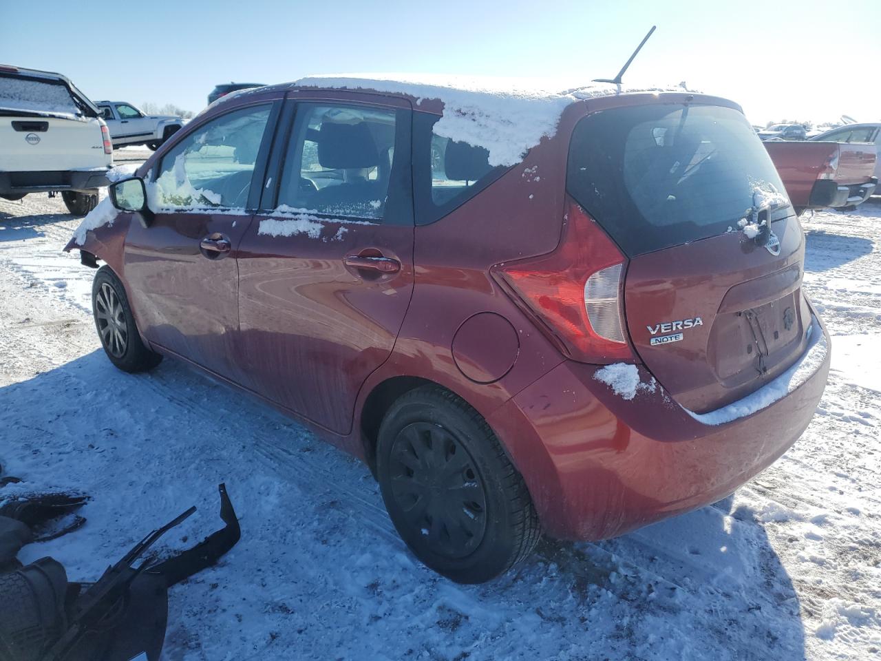 2016 Nissan Versa VIN 3N1CE2CP3GL383953 Copart auction photo, front end damage thumbnail 2